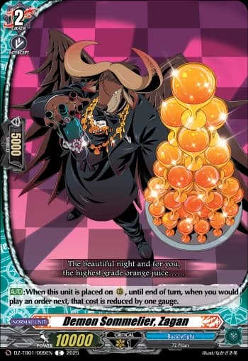 Demon Sommelier, Zagan