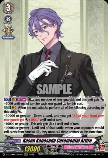 Kasen Kanesada Ceremonial Attire