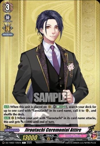 Jiroutachi Ceremonial Attire