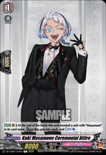 Kuki Masamune Ceremonial Attire