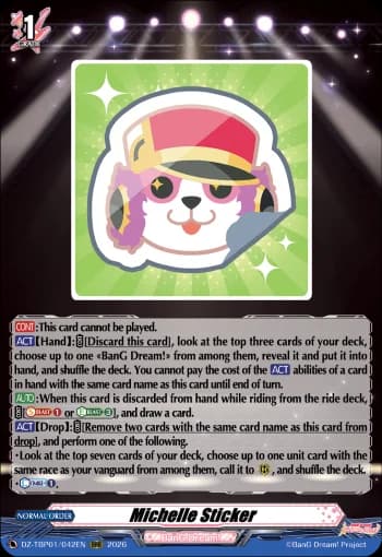 Michelle Sticker