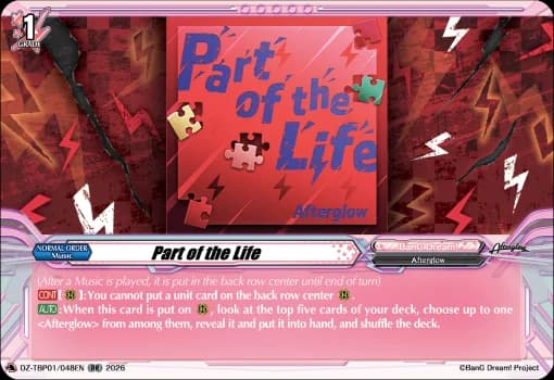 Part of the Life
