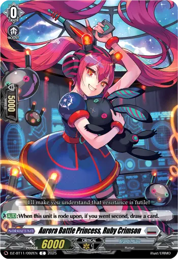 Aurora Battle Princess, Ruby Crimson