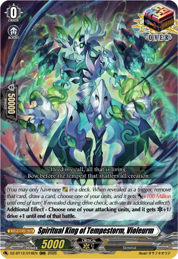Spiritual King of Tempestorm, Violeurm
